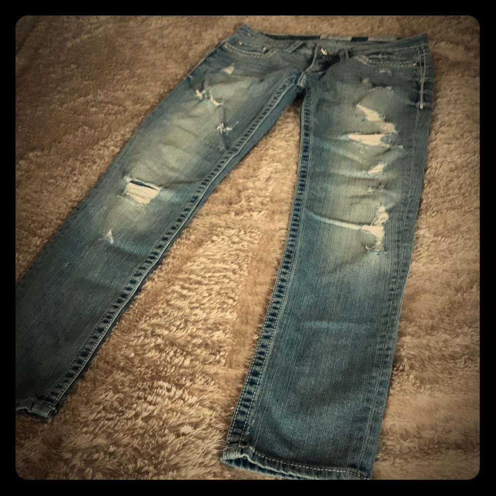 Daytrip light wash skinny jeans size 28 regular